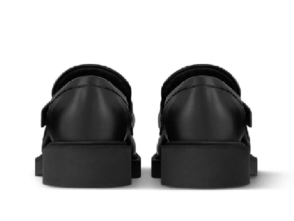 Giày Louis Vuitton Academy Loafers 'Black' 1ACIDS - Ảnh 3