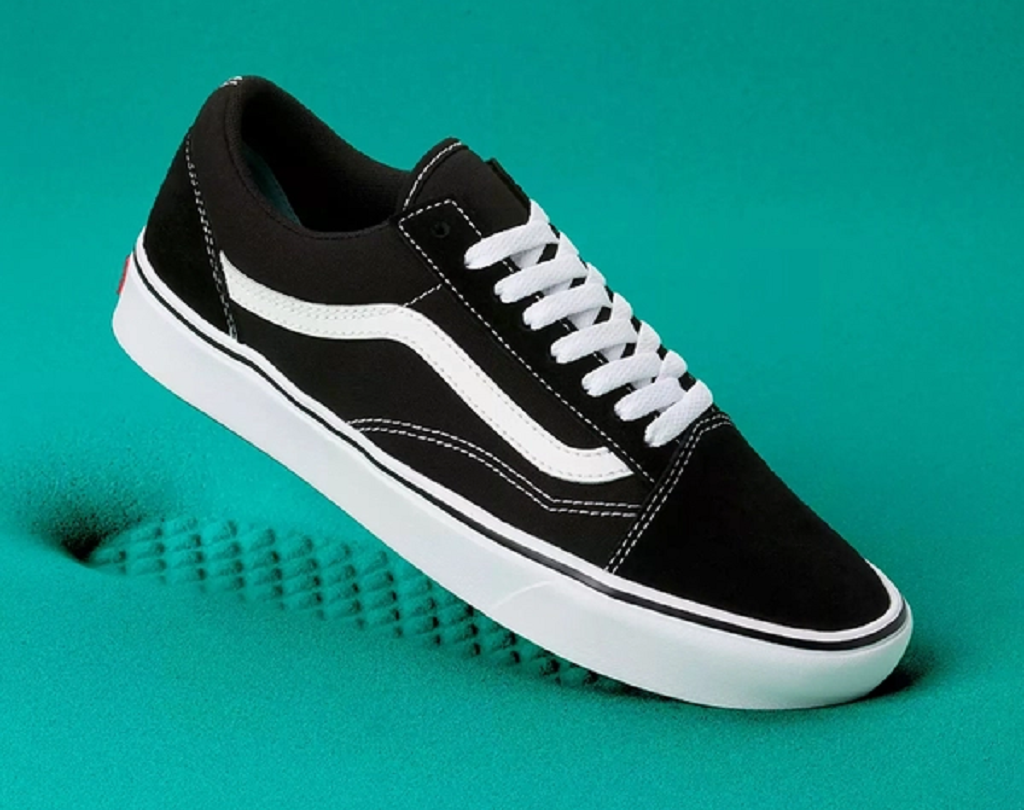 Giày Vans Ua Comfycush Old Skool Classic Black VN0A3WMAVNE - Ảnh 4