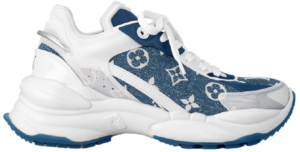 Giày Louis Vuitton Run 55 Trainers 'Blue' 1AC27Y