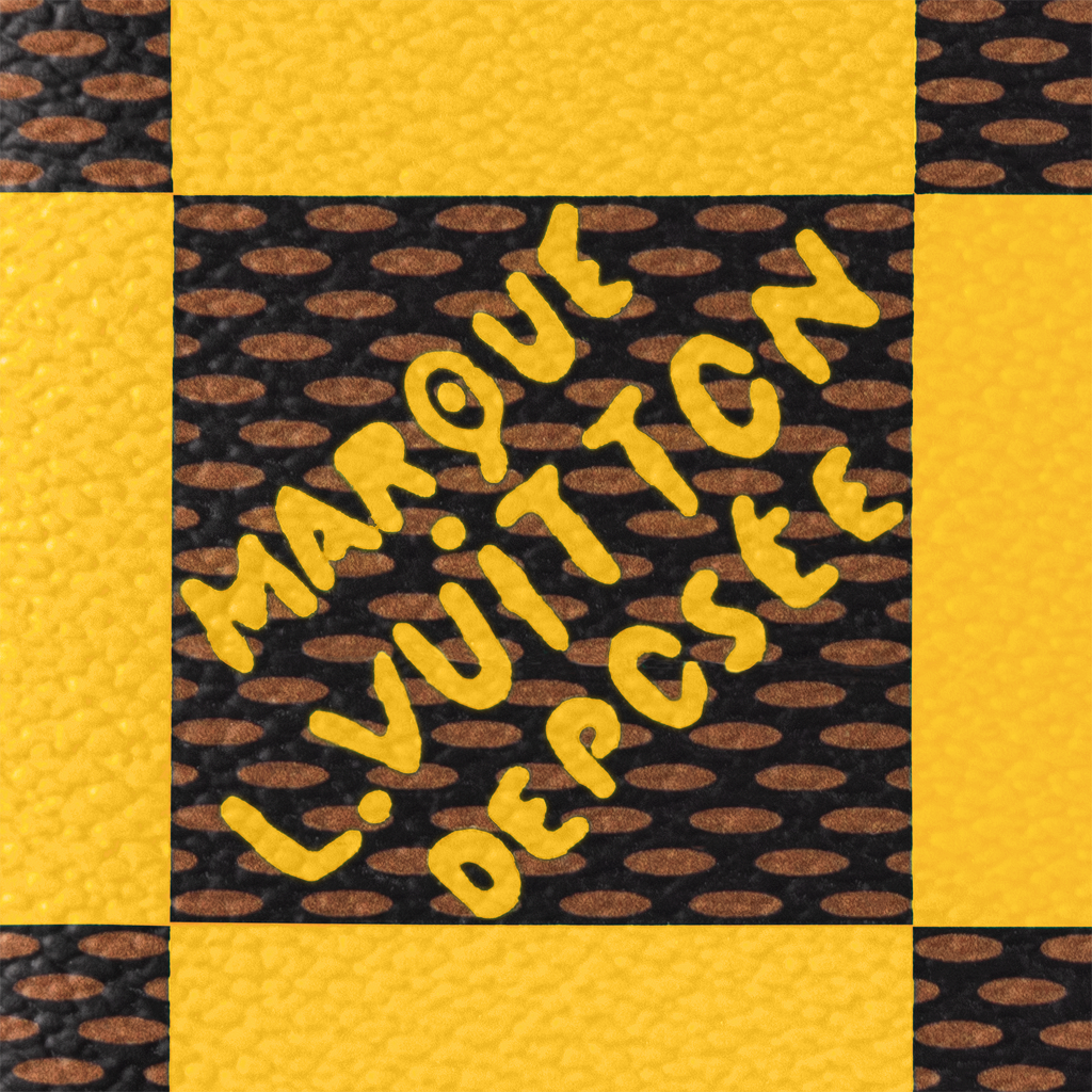 Ví Louis Vuitton Pocket Organiser 'Yellow' N40596 - Ảnh 3