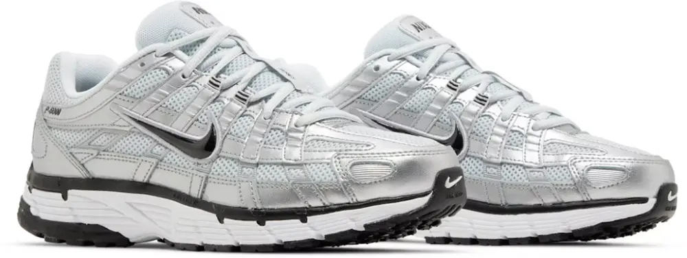 Alternative view of Giày Nike P-6000 Metallic Silver Pure Platinum FD9876-101