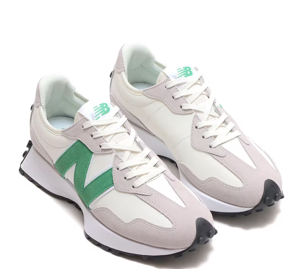 Giày New Balance 327 White Green WS327LG - Ảnh 4