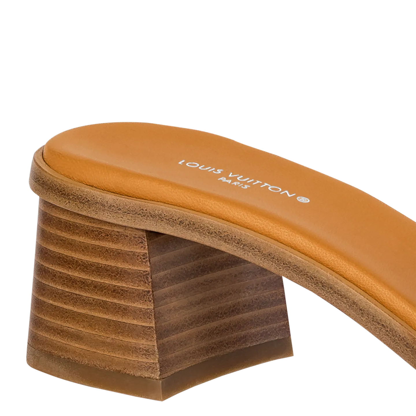 Dép Louis Vuitton Lock It Mules 'Gold' 1ABVE8 - Ảnh 5