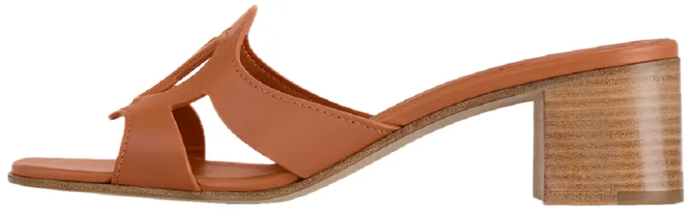 Dép Louis Vuitton LV Isola Mules 'Brown' 1ABYU8 - Ảnh 3