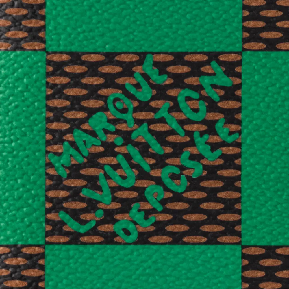 Ví Louis Vuitton Pocket Organiser 'Green' N40613 - Ảnh 5