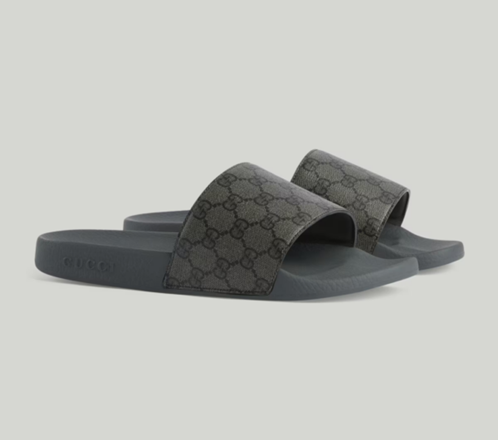 Dép Gucci GG Slide ‘Grey’ 739108-2ZG0G-8713 - Ảnh 2