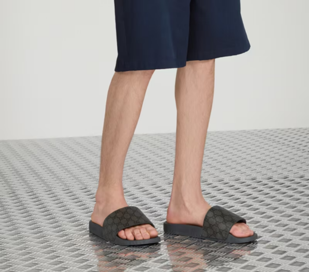 Dép Gucci GG Slide ‘Grey’ 739108-2ZG0G-8713 - Ảnh 3