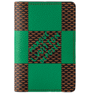 Ví Louis Vuitton Pocket Organiser 'Green' N40613