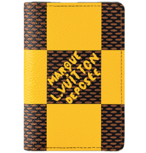 Ví Louis Vuitton Pocket Organiser 'Yellow' N40596