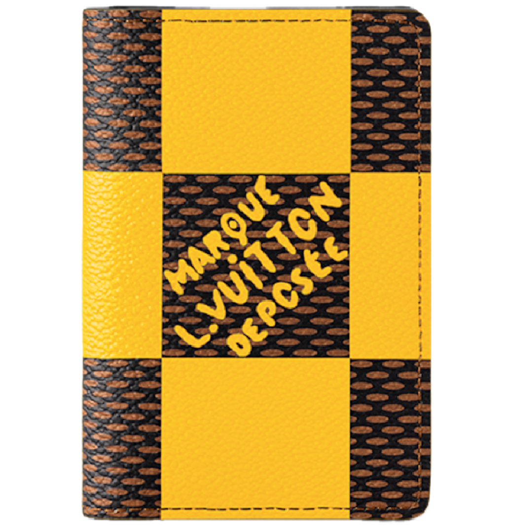 Ví Louis Vuitton Pocket Organiser 'Yellow' N40596