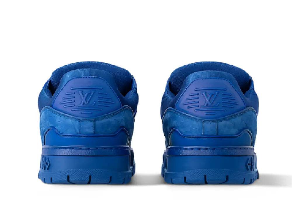 Giày Louis Vuitton LV Maxi Trainers 'Blue' 1ACN3A - Ảnh 4