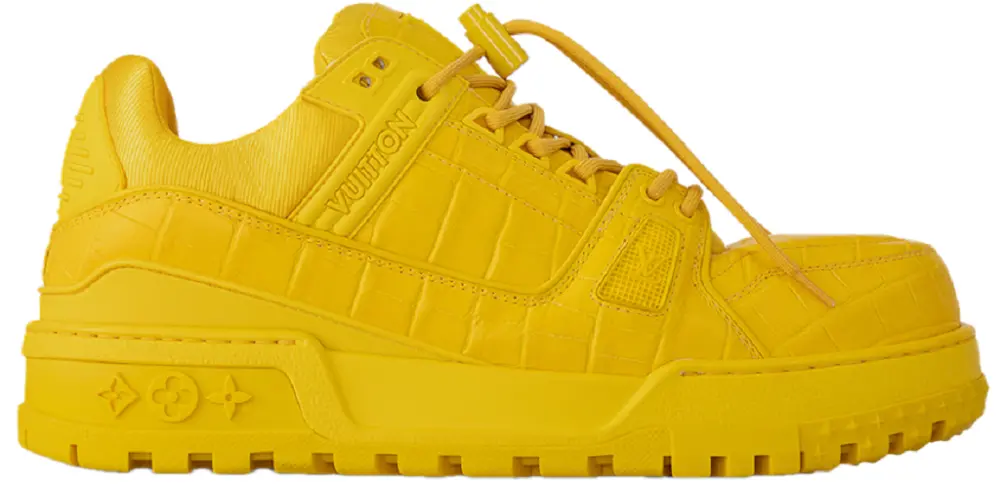 Giày Louis Vuitton LV Maxi Trainers 'Yellow' 1ACN2G