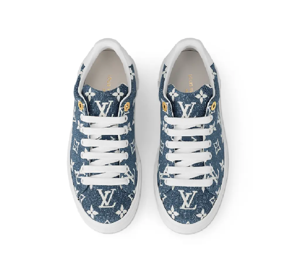 Alternative view of Giày Louis Vuitton Time Out Trainers 'Blue' 1AC28U