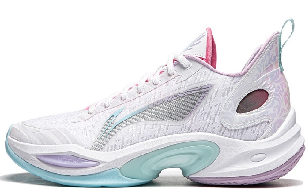 Giày Li-Ning Wade All In Team 4 White And Green ABAU011-4 - Ảnh 3