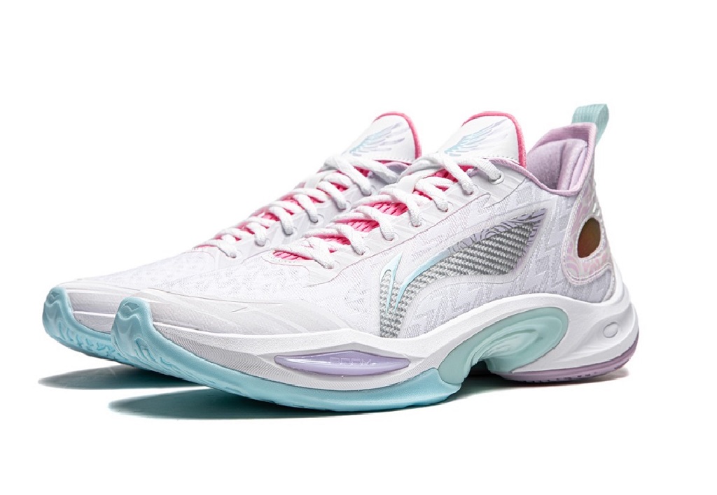 Giày Li-Ning Wade All In Team 4 White And Green ABAU011-4 - Ảnh 4