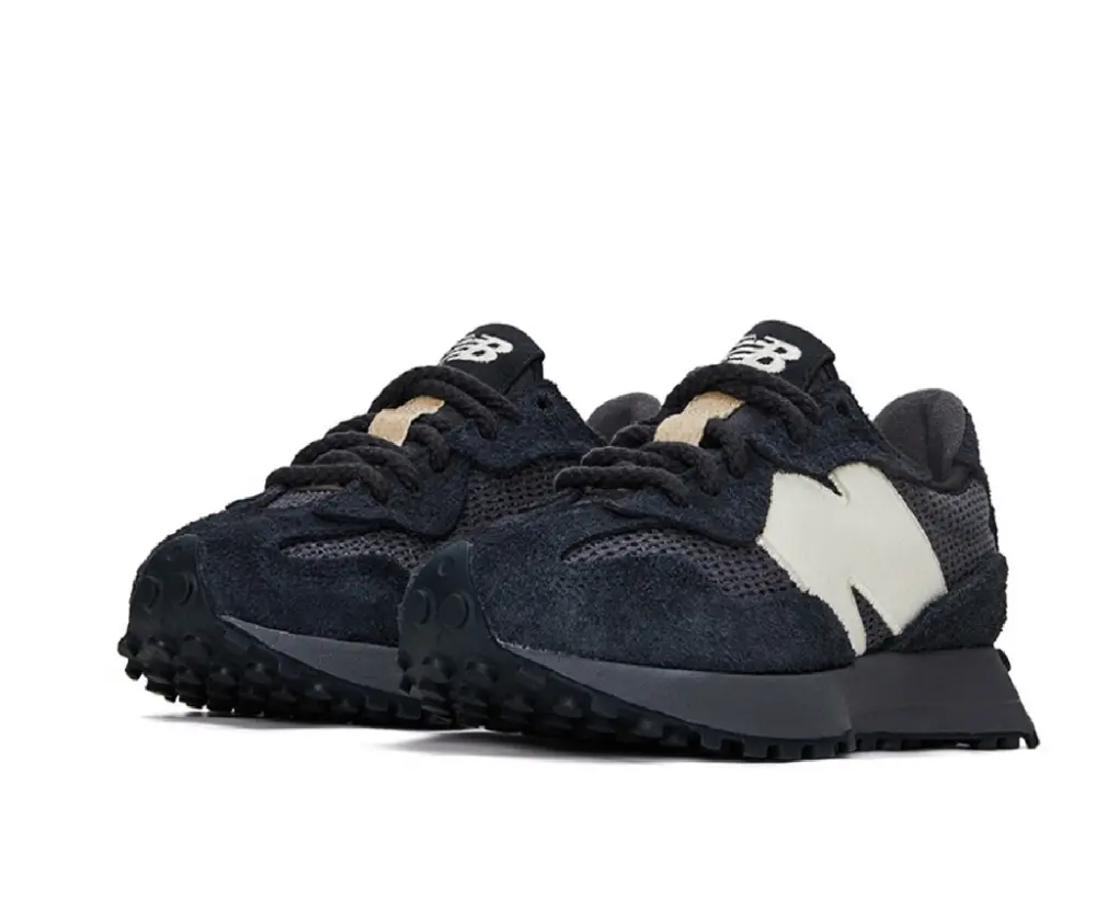 Giày New Balance 327 Shoes 'Black Purple' U327WVE - Ảnh 4
