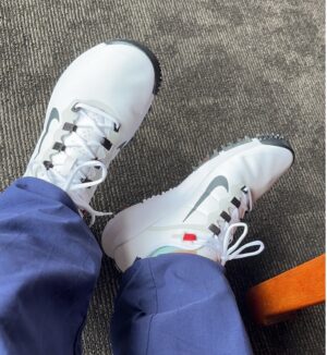 Alternative view of Giày Nike Tiger Woods '13 Golf White Green DR5753-001