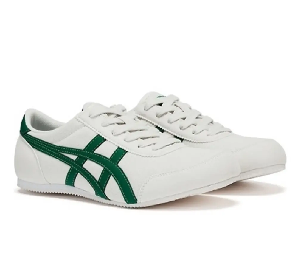 Giày Onitsuka Tiger Unisex Track Trainer White/Green 1183B476-102 - Ảnh 5