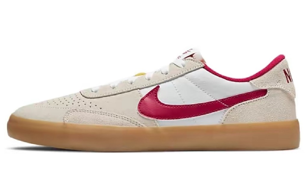 Giày Nike Heritage Vulc SB 'Summit White Cardinal Red' CD5010-100 - Ảnh 4