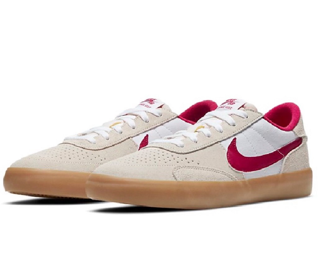 Giày Nike Heritage Vulc SB 'Summit White Cardinal Red' CD5010-100 - Ảnh 6