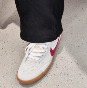Alternative view of Giày Nike Heritage Vulc SB 'Summit White Cardinal Red' CD5010-100