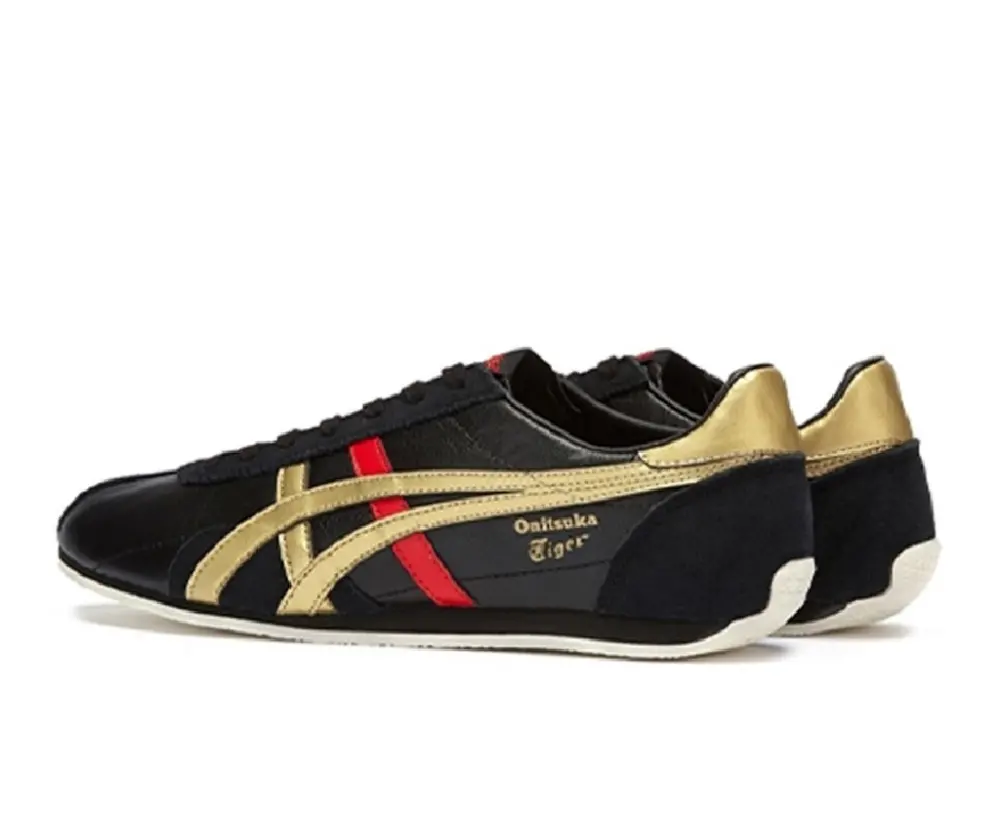Giày Onitsuka Tiger Runspark 'Black Gold Red' 1183B480-001 - Ảnh 6