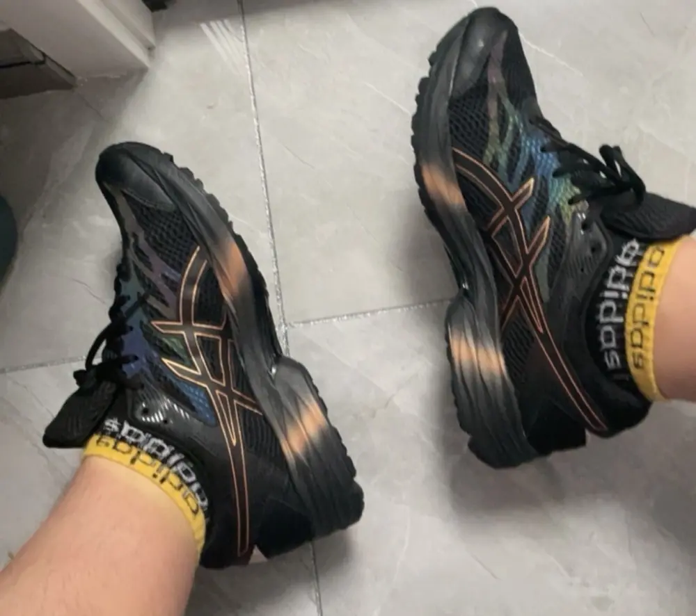 Alternative view of Giày Asics Gel-Flux 4 'Black Brown' 1011A614-008