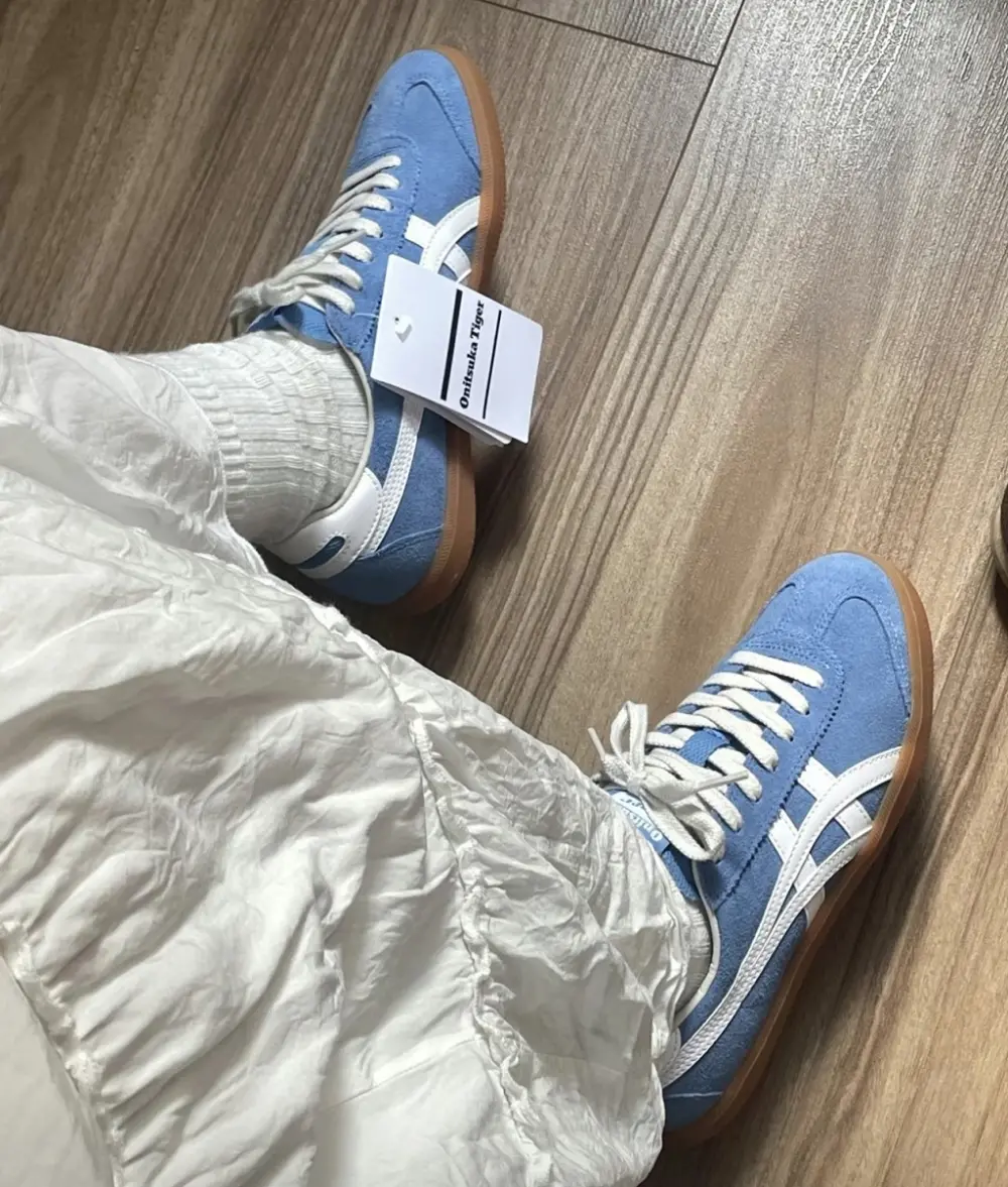 Giày Onitsuka Tiger Big Logo Trainer 2.0 MT 'Blue' 1183A909-400 - Ảnh 6