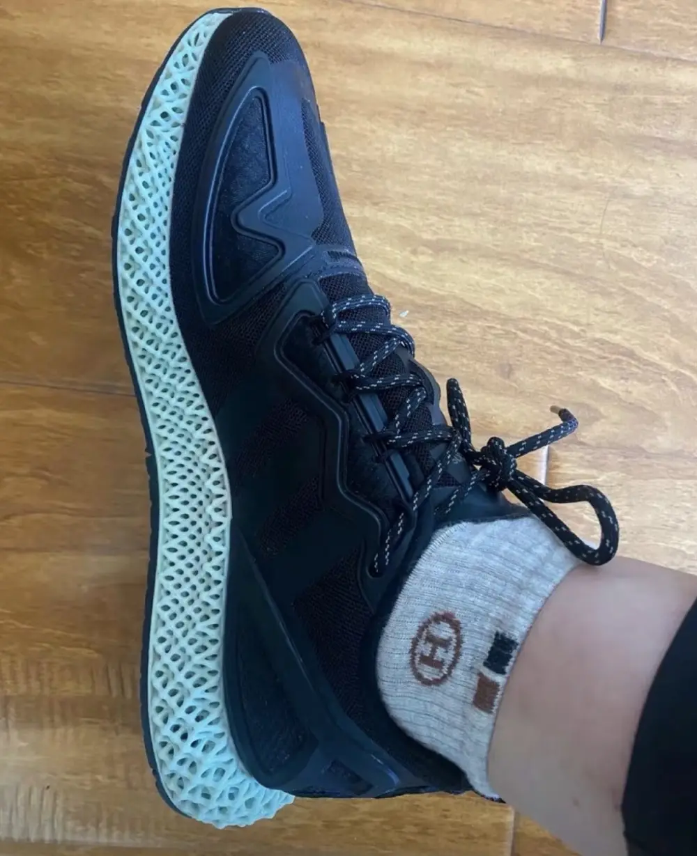 Alternative view of Giày Hoka Clifton 9 Wide 'Triple Black 1132210-BBLC