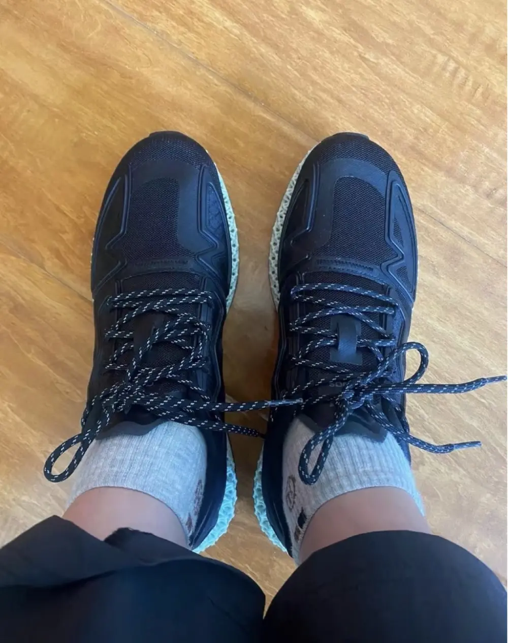 Giày Hoka Clifton 9 Wide 'Triple Black 1132210-BBLC - Ảnh 5
