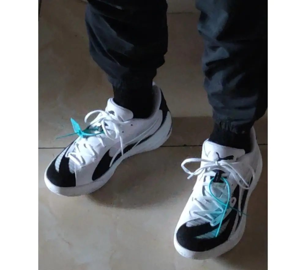 Alternative view of Giày Puma All-Pro Nitro Team 'White Black' 379081-06