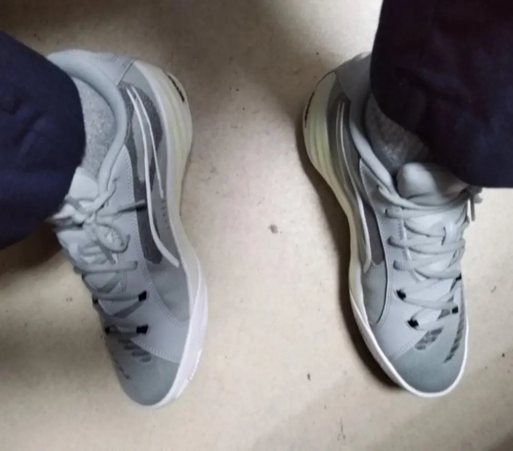 Alternative view of Giày PUMA All-Pro Nitro TEAM 'Grey White' 379081-05