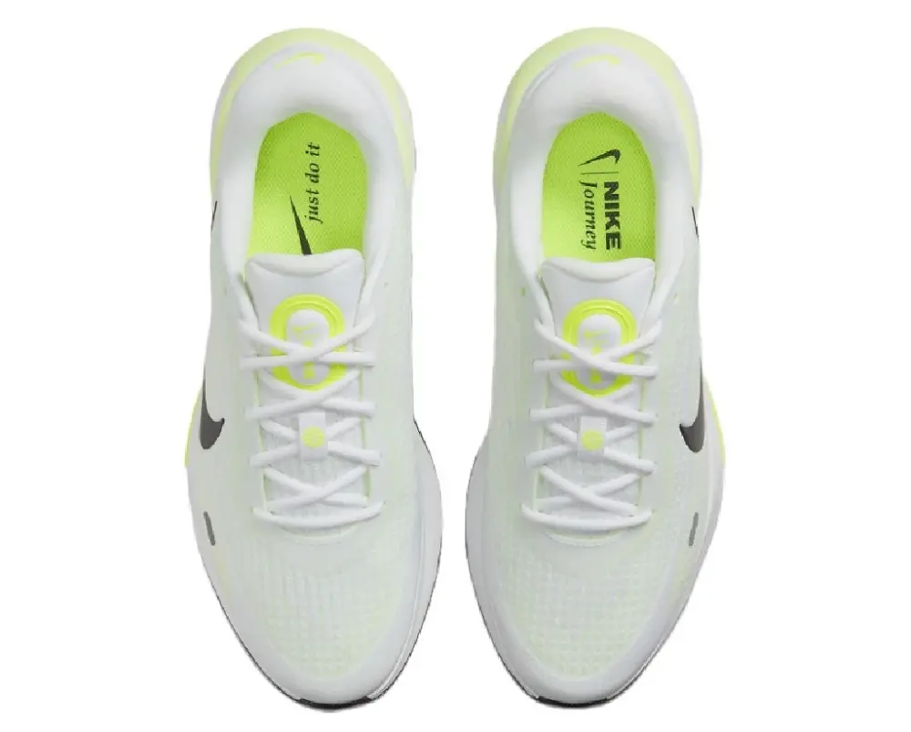 Giày Nike Journey Run Road 'Barely Volt White Black' FN0228-700 - Ảnh 4