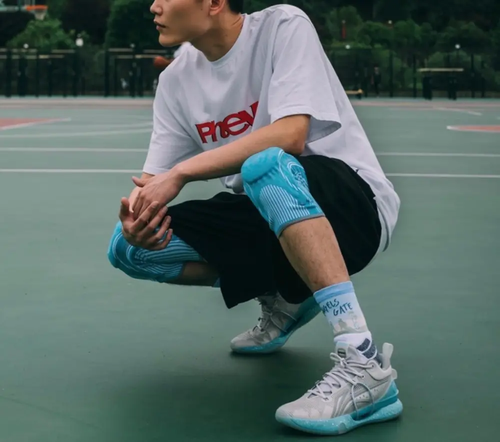 Alternative view of Giày Li-Ning Speed 8 Premium 'Grey' ABAS015-2