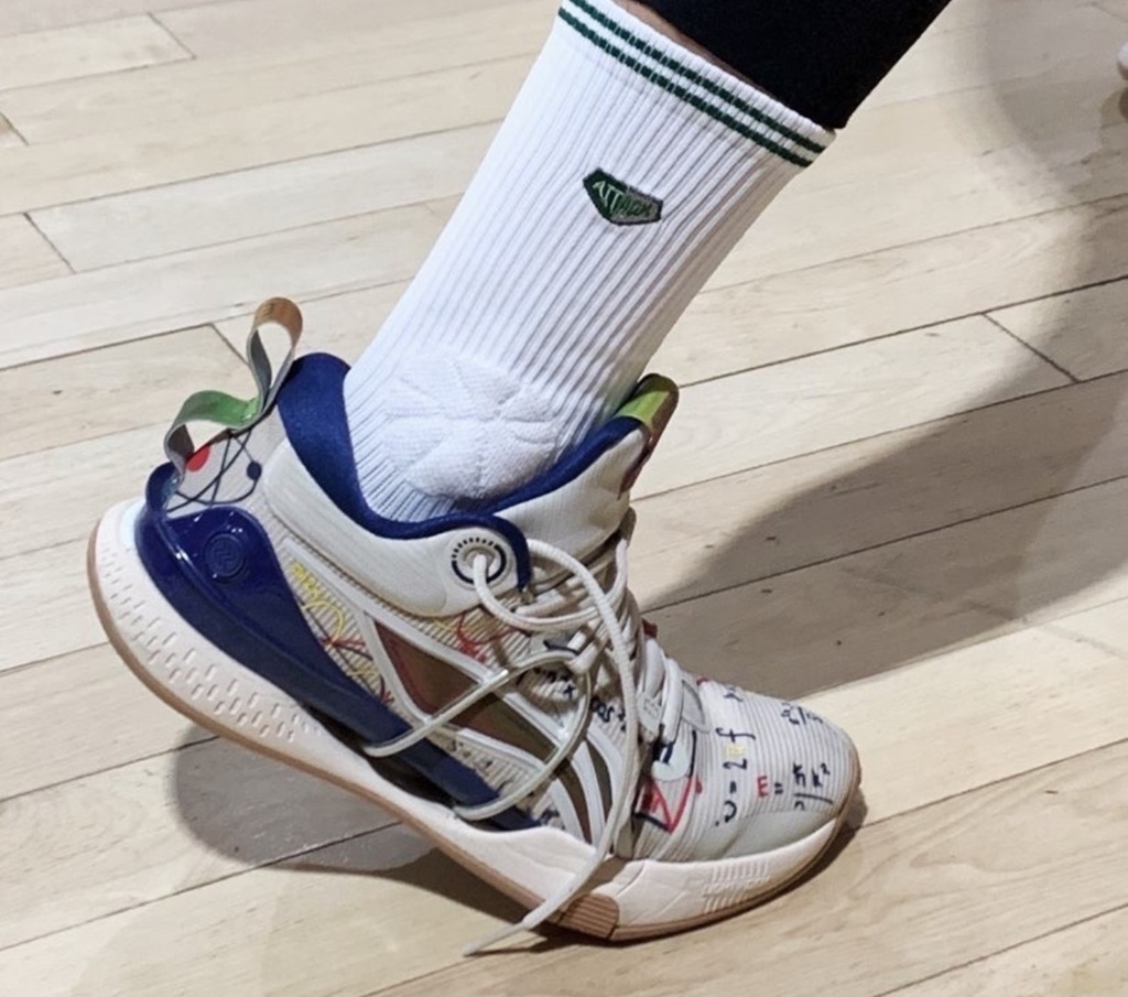 Giày Li-Ning Speed 8 Premium 'Wheat Navy' ABAT119-3 - Ảnh 4