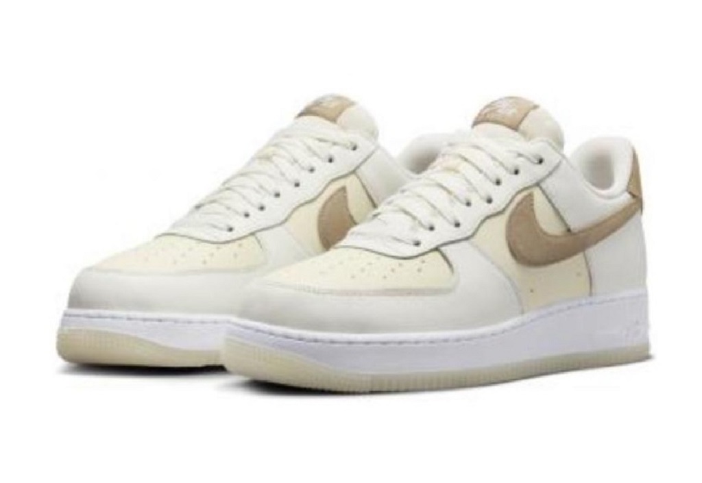 Giày Nike Air Force 1 Low Khaki Coconut Milk FN5832-101 - Ảnh 4