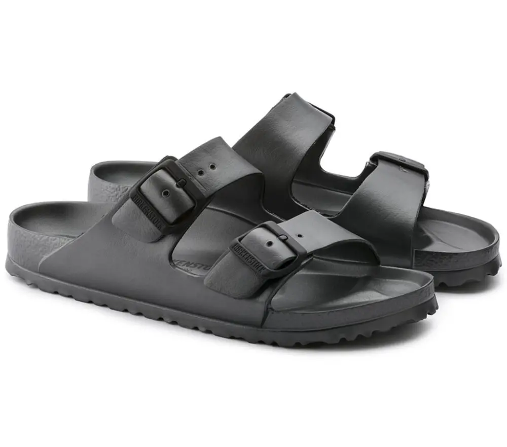 Alternative view of Dép Birkenstock Arizona Essentials EVA 'Metallic Anthracite' 1001497