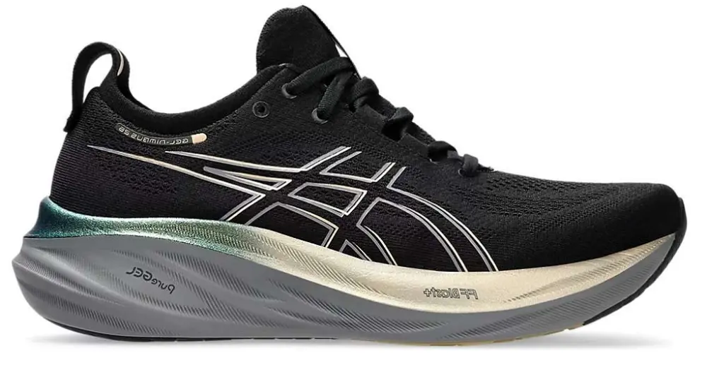 Giày ASICS GEL-NIMBUS 26 PLATINUM 'Black' 1011B922-001