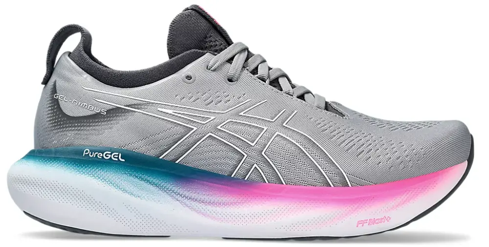Giày ASICS GEL-NIMBUS 25 WIDE 'Rock/White' 1012B437-023