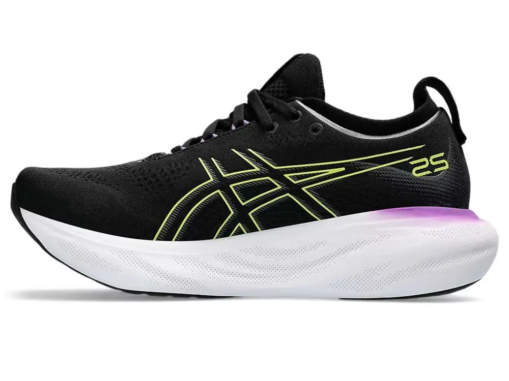 Giày Asics Gel-Nimbus 25 'Black/Glow Yellow' 1012B437-001 - Ảnh 7