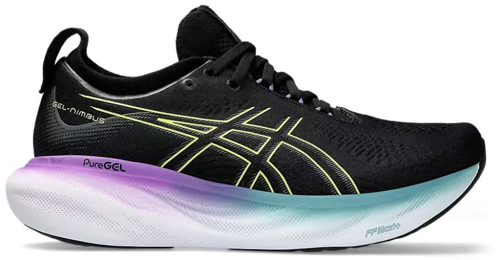 Giày Asics Gel-Nimbus 25 'Black/Glow Yellow' 1012B437-001