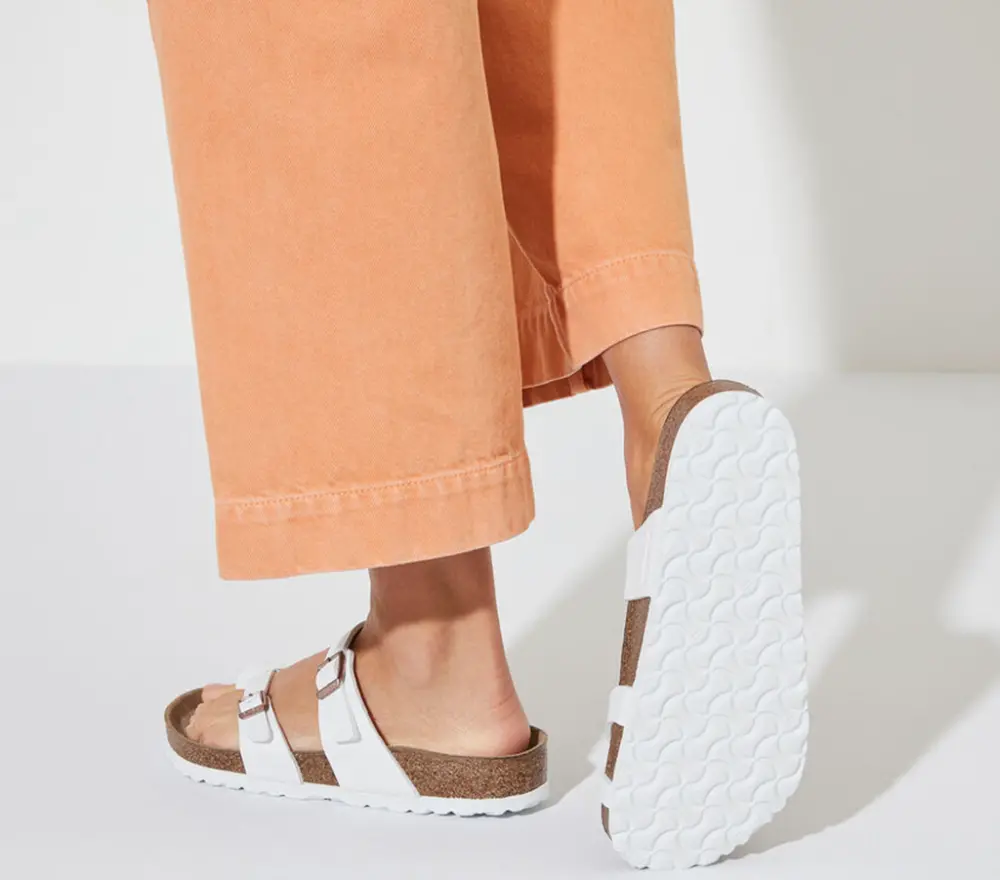 Alternative view of Dép Birkenstock Mayari Birko-Flor 'White' 1014190
