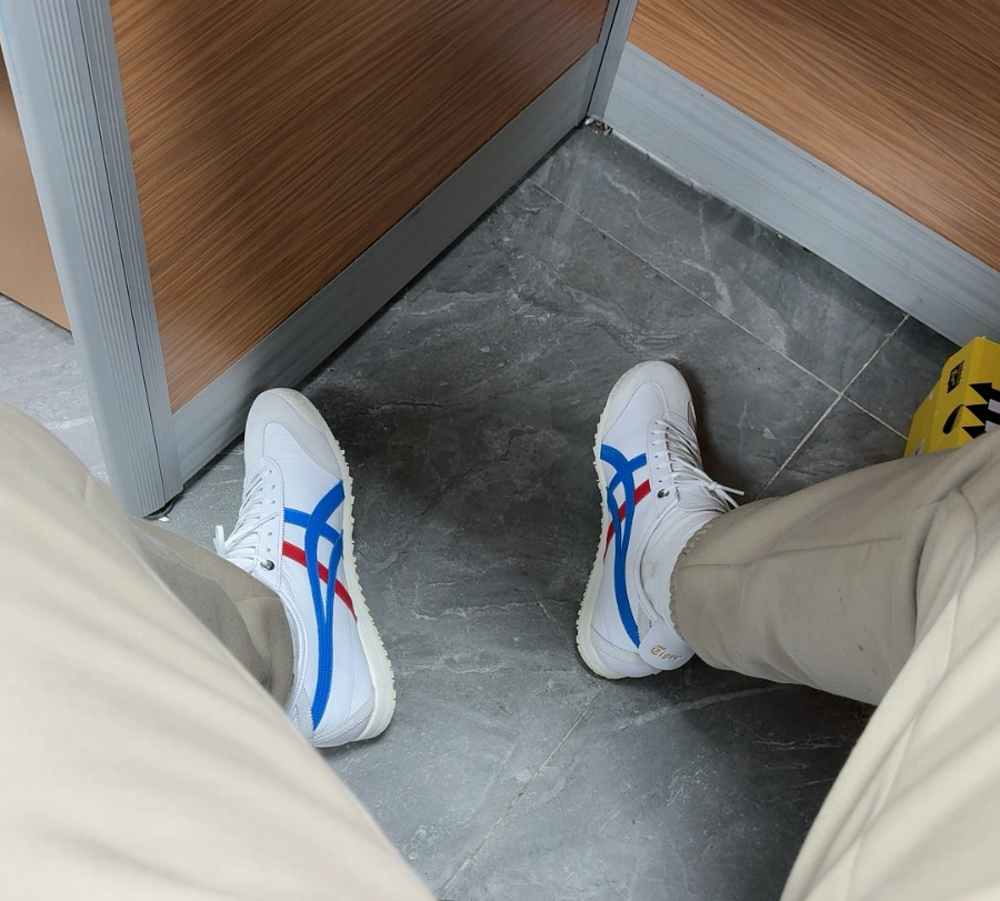 Giày Onitsuka Tiger Mexico 66 SD ‘White Blue’ 1183A872-113 - Ảnh 2