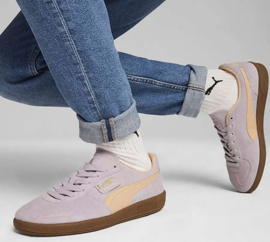 Alternative view of Giày Puma Palermo 'Grape Mist Peach Fizz' 396463-06