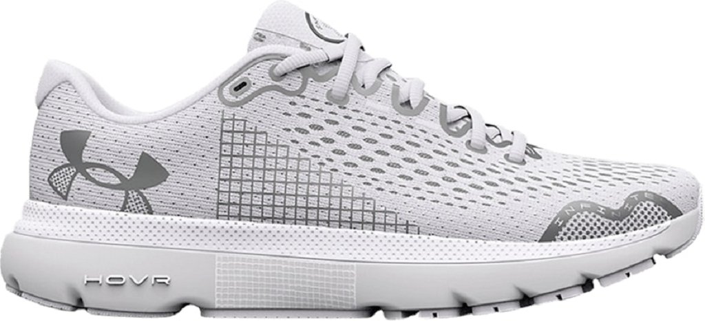 Giày Under Armour HOVR Infinite 4 ‘White Grey’ 3024905-100