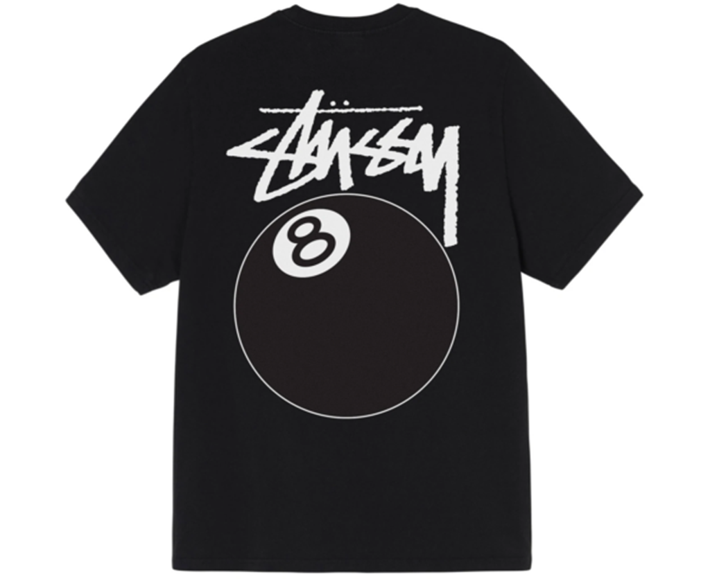 Áo Stussy 8 Ball Pigment Dyed T-Shirt 'Black' - Ảnh 2