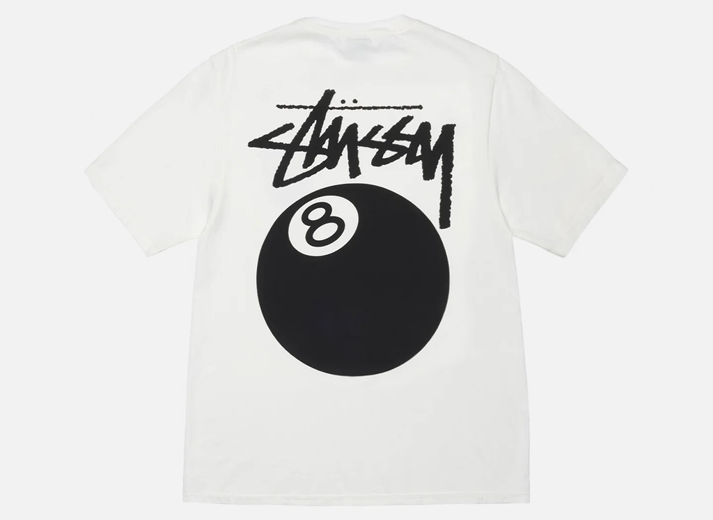 Áo Stussy 8 Ball Pigment Dyed T-Shirt Natural - Ảnh 2