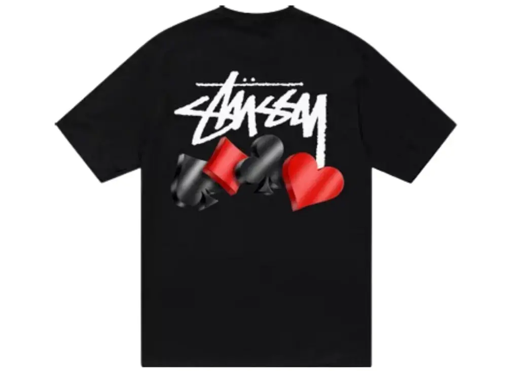 Áo Stussy Suits T-Shirt Black 1904938 BLAC