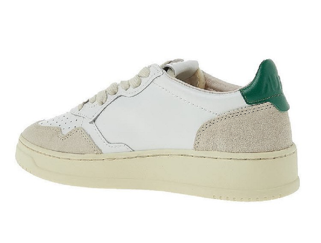 Giày Autry Medalist Low Leather ‘White Green’ AULW-LS23 - Ảnh 2