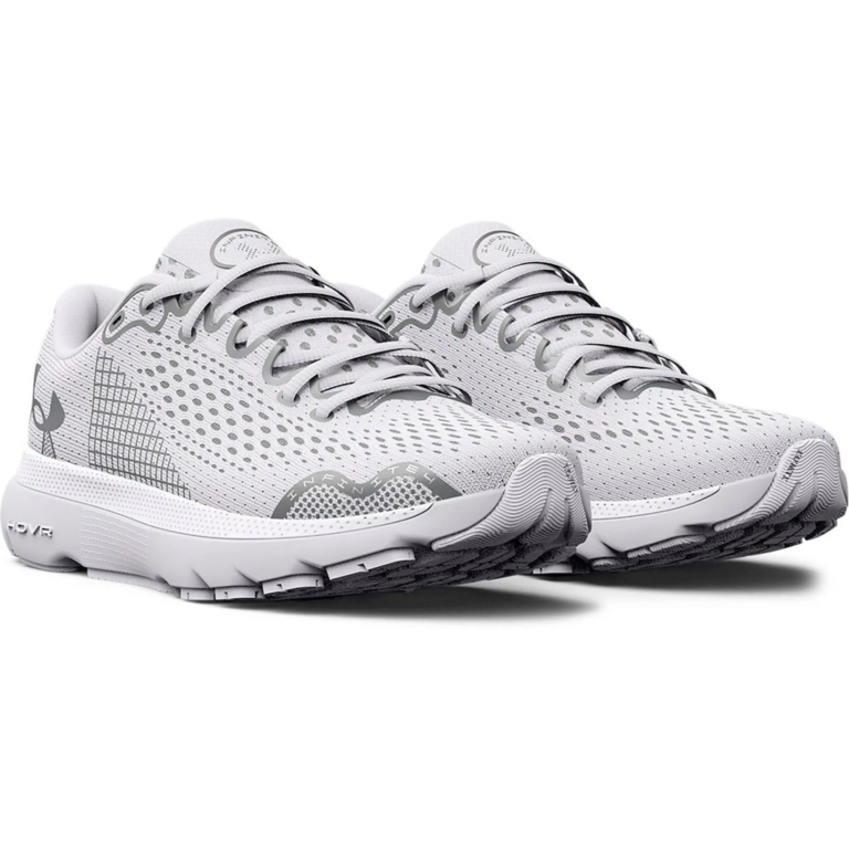 Giày Under Armour HOVR Infinite 4 ‘White Grey’ 3024905-100 - Ảnh 4